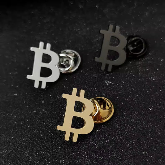 Broche Bitcoin, vue complémentaire