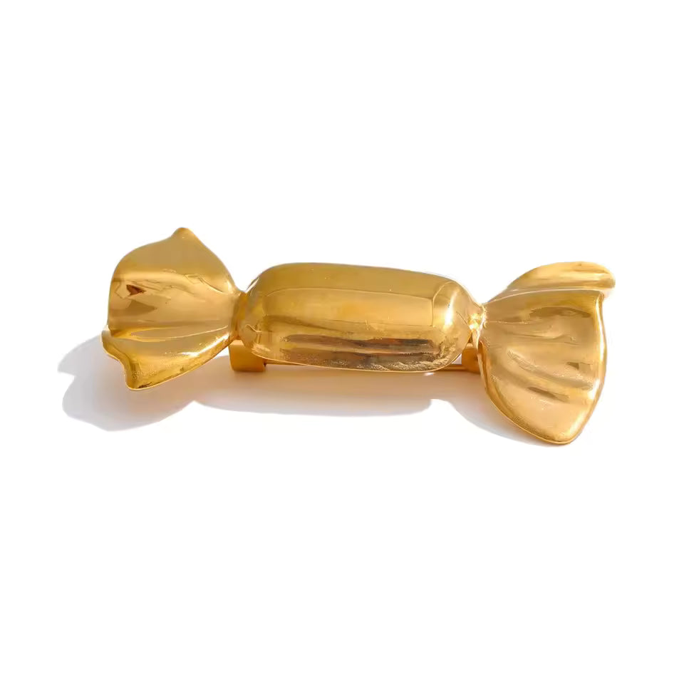 Broche bonbon, alliage métallique