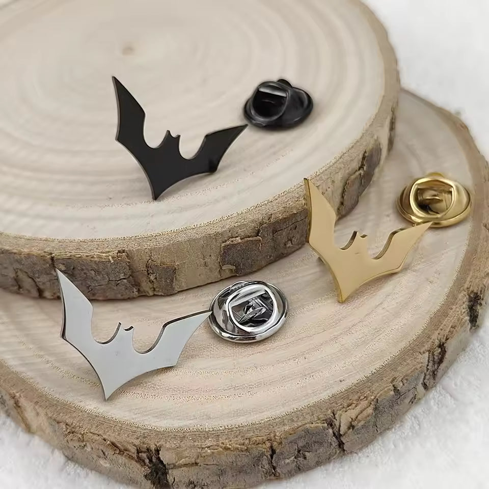Broche chauve souris, vue complémentaire