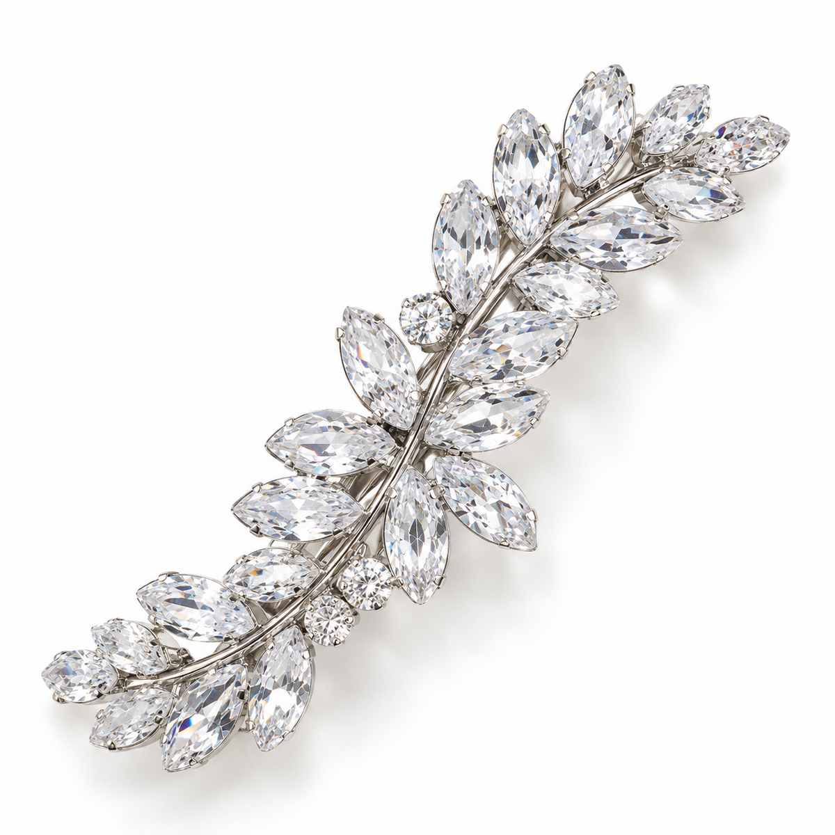 Broche cheveux Branche de Givre
