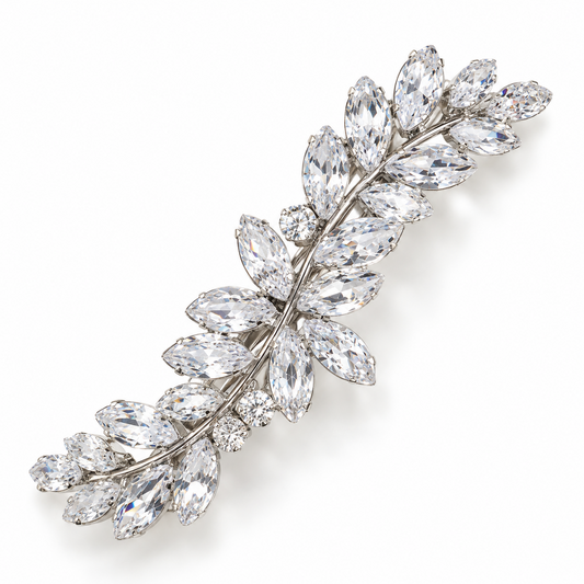 Broche cheveux Branche de Givre