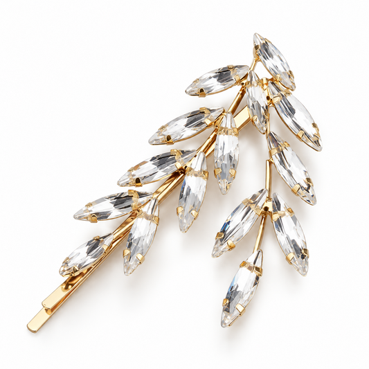Broche cheveux Branche de Lumière