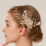 Broche cheveux Cascade de Perles - Vignette | Brochiva