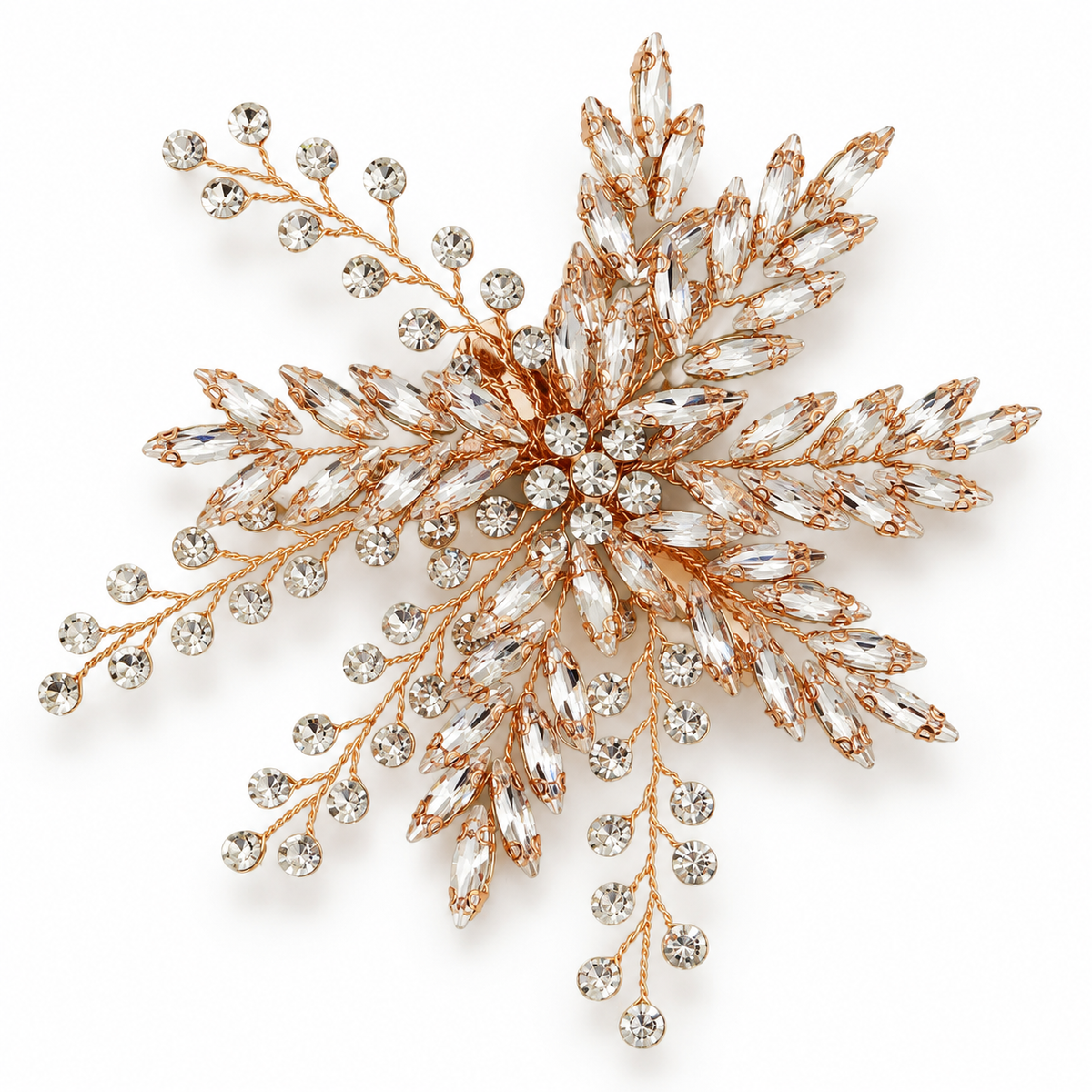 Broche cheveux Éclat d’Aurore