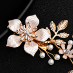 Broche cheveux Fleur de Perle - Vignette | Brochiva