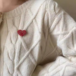 Broche cœur - Vignette | Brochiva