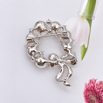 Broche couronne circulaire - Vignette | Brochiva
