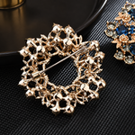 Broche couronne florale - Vignette | Brochiva