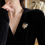 Broche cygne luisant - Vignette | Brochiva