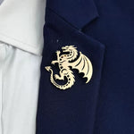Broche dragon furieux - Vignette | Brochiva