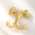 Broche dragons jumeaux - Vignette | Brochiva