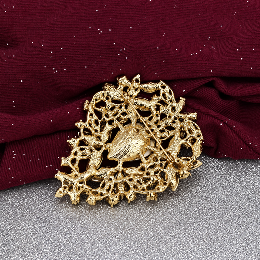 Broche éclat océan