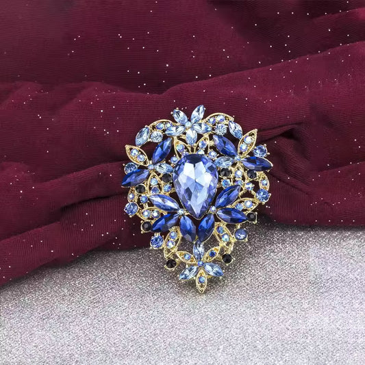 Broche éclat océan, vue complémentaire