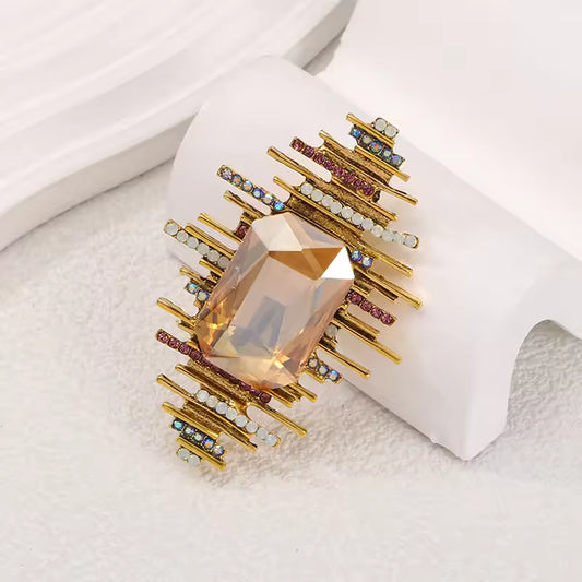 Broche éclat solaire, vue complémentaire