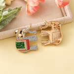 Broche éléphant d'Asie - Vignette | Brochiva
