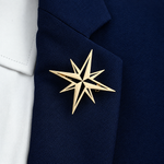Broche étoile nordique - Vignette | Brochiva