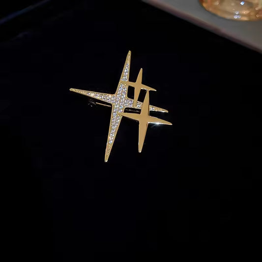 Broche étoile, vue complémentaire