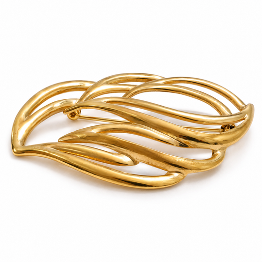Broche flamme élégante, photo