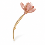 Broche fleur de rose - Vignette | Brochiva