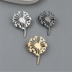 Broche fleur pissenlit - Vignette | Brochiva