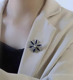 Broche flocon étincelant - Vignette | Brochiva