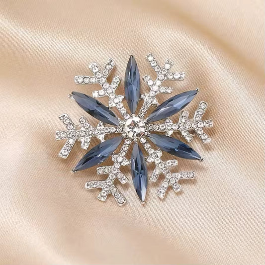 Broche flocon étincelant, vue complémentaire