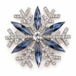 Broche flocon étincelant - Vignette | Brochiva