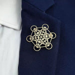 Broche géométrie divine - Vignette | Brochiva