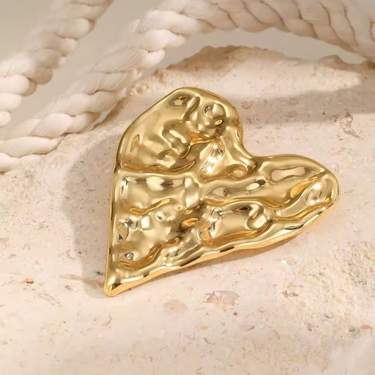 Broche Grand Cœur, vue complémentaire