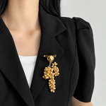 Broche grappe raisin - Vignette | Brochiva