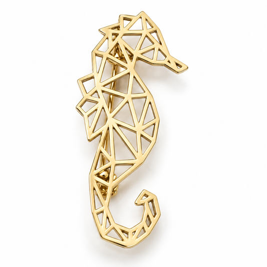 Broche hippocampe
