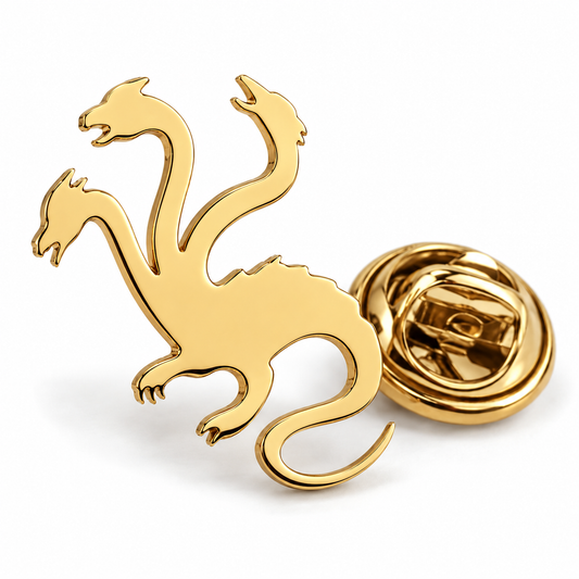 Broche hydre, acier inoxydable