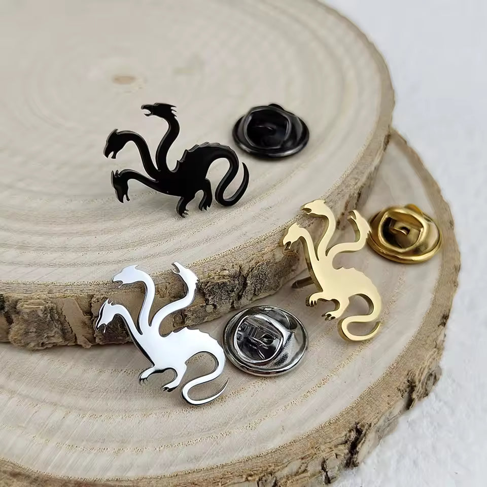 Broche hydre, vue complémentaire