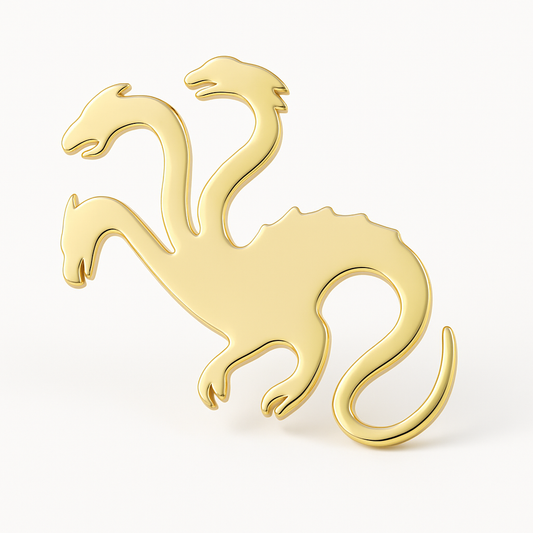 Broche hydre, acier inoxydable