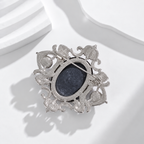 Broche impératrice de dos