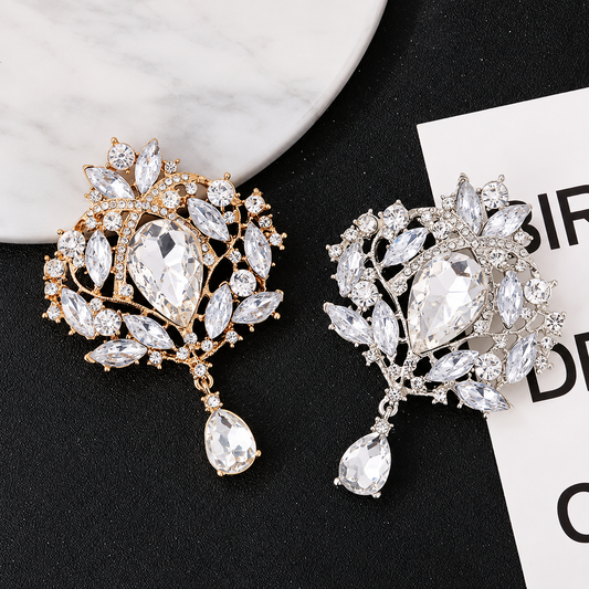 Broche jardin de glace, vue complémentaire