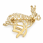 Broche lapin arbre de vie - Vignette | Brochiva