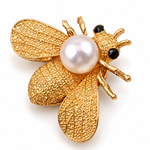 Broche magnétique abeille - Vignette | Brochiva