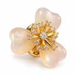 Broche magnétique fleur d’aurore - Vignette | Brochiva