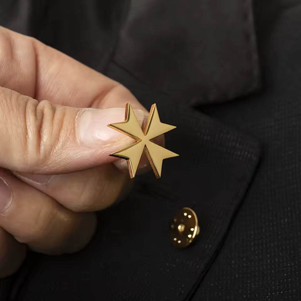 Broche malte, vue complémentaire 3