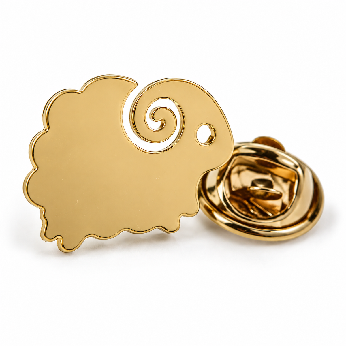 Broche mouton, acier inoxydable