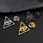 Broche œil providence - Vignette | Brochiva