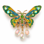 Broche papillon boréal - Vignette | Brochiva
