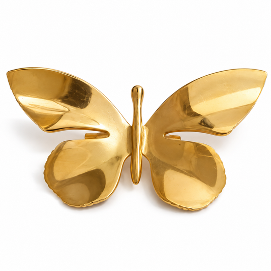 Broche papillon chic, vue complémentaire