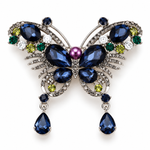 Broche papillon des joyaux - Vignette | Brochiva