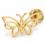 Broche papillon épuré - Vignette | Brochiva