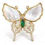 Broche papillon honneur - Vignette | Brochiva