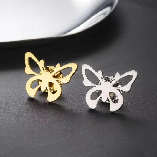 Broche papillon, vue complémentaire