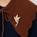 Broche phénix écarlate - Vignette | Brochiva