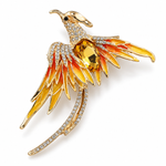 Broche phénix impérial - Vignette | Brochiva